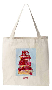 Art Auction 2025 Starfish "Strawberry Shortcake" Tote