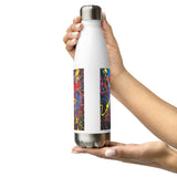 Art Auction Turtles Stainless steel water bottle