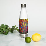Art Auction Turtles Stainless steel water bottle