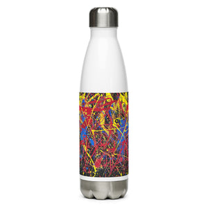 Art Auction Turtles Stainless steel water bottle