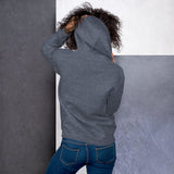 Glamping Unisex Hoodie, Black Logo