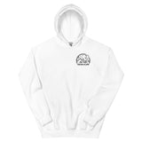 Glamping Unisex Hoodie, Black Logo