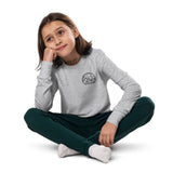 Glamping Youth long sleeve tee, Black Logo