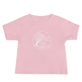 60th Anniversary Baby Jersey Short Sleeve Tee, White Logo