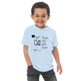 Toddler Jersey T-Shirt Don't Pick Green Oranges