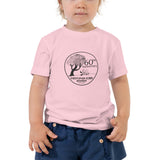 60th Anniversary Toddler Short Sleeve Tee (black logo)