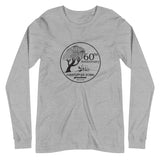 60th Anniversary Unisex Long Sleeve Tee (black logo)