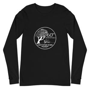 60th Anniversary Unisex Long Sleeve Tee (white logo)