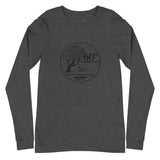 60th Anniversary Unisex Long Sleeve Tee (black logo)