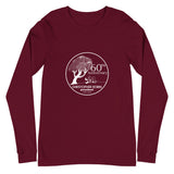 60th Anniversary Unisex Long Sleeve Tee (white logo)