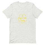 Summer Camp Short-Sleeve Unisex T-Shirt, Yellow Logo