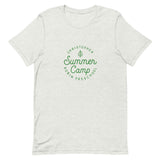 Summer Camp Short-Sleeve Unisex T-shirt, Green Logo