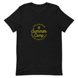 Summer Camp Short-Sleeve Unisex T-Shirt, Yellow Logo