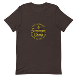 Summer Camp Short-Sleeve Unisex T-Shirt, Yellow Logo