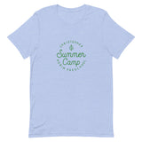 Summer Camp Short-Sleeve Unisex T-shirt, Green Logo