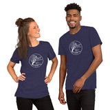 60th Anniversary Short-Sleeve Unisex T-Shirt (white logo)