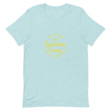 Summer Camp Short-Sleeve Unisex T-Shirt, Yellow Logo