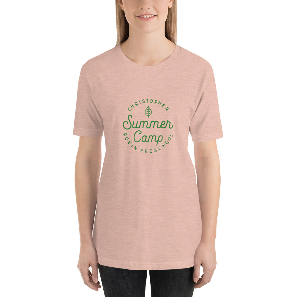Summer Camp Short-Sleeve Unisex T-shirt, Green Logo – CRPS Shop