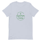 Summer Camp Short-Sleeve Unisex T-shirt, Green Logo