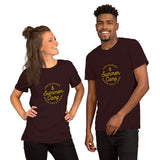 Summer Camp Short-Sleeve Unisex T-Shirt, Yellow Logo