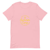 Summer Camp Short-Sleeve Unisex T-Shirt, Yellow Logo