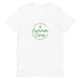 Summer Camp Short-Sleeve Unisex T-shirt, Green Logo