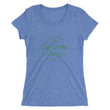 Summer Camp Womens' short sleeve t-shirt, Green Logo