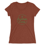 Summer Camp Womens' short sleeve t-shirt, Green Logo