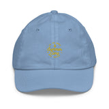 Summer Camp Youth baseball cap, Yellow Logo