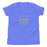 Summer Camp Youth Short Sleeve T-Shirt, Yellow Logo