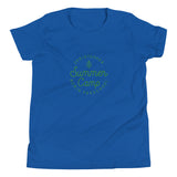 Summer Camp Youth Short Sleeve T-Shirt, Green Logo