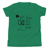 Youth Short Sleeve T-Shirt Don't Pick Green Oranges